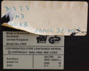 ПК IBM 5160