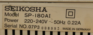Принтер SIEKOSHA SP180AI